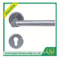 SZD STH-113 Stainless Steel Internal Door Lever Handles On Square Rose Tubular